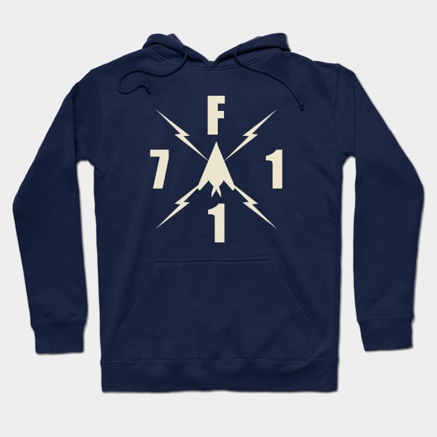 F-117 Stealth Fighter Hoodie by Firemission45